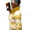 Video Game Yellow Leather Jacket