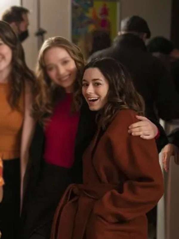 Devil in Ohio Xaria Dotson Brown Wool Coat