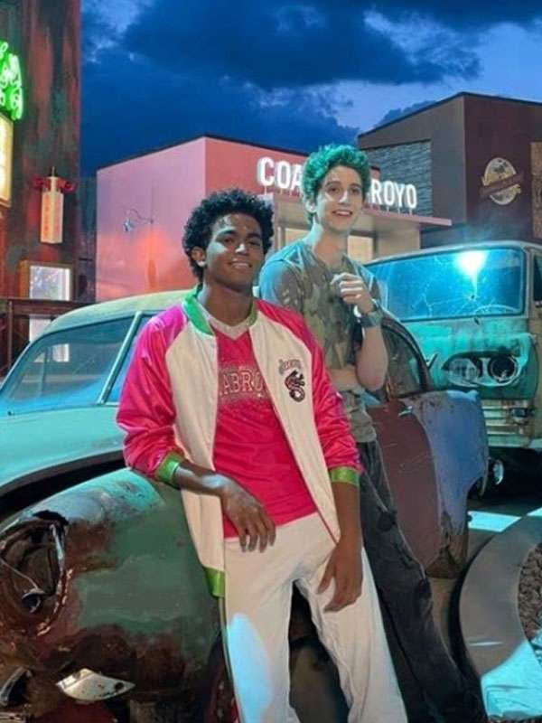 Jacey Zombies 3 Noah Zulfikar White and Pink Jacket