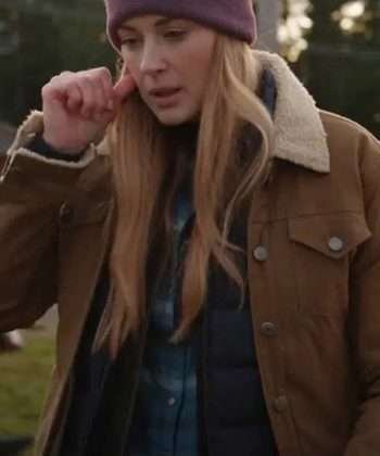 TV Series Virgin River Brown Shearling Cotton Jacket