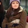 Rory Gilmore TV Series Gilmore Girls Brown Shearling Jacket