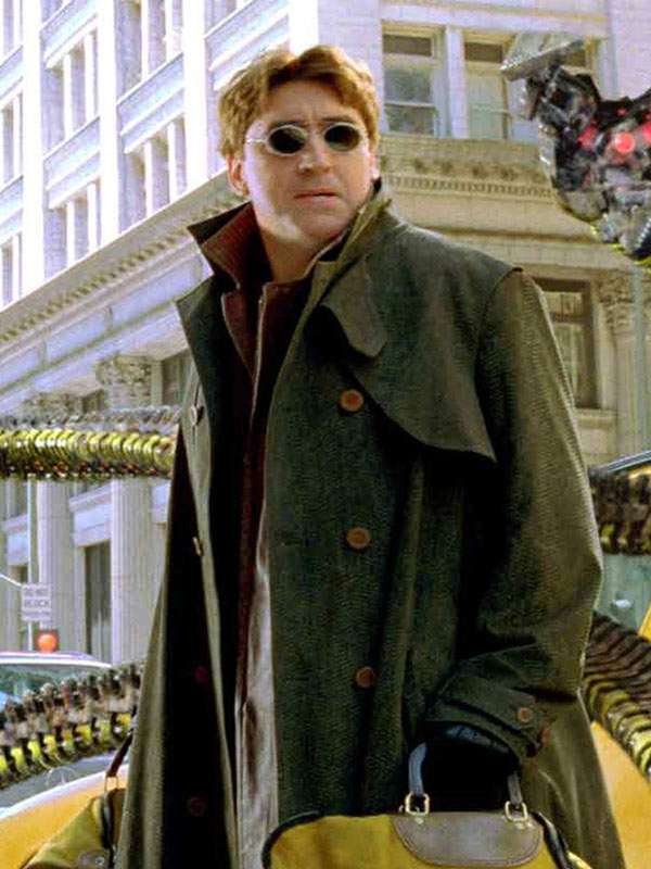 Spider-Man No Way Home Dr. Otto Octavius Leather Coat