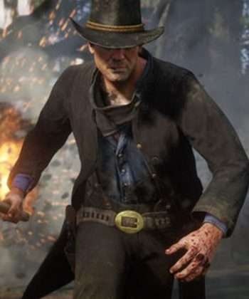 Red Dead Redemption Arthur Morgan Brown Wool Coat