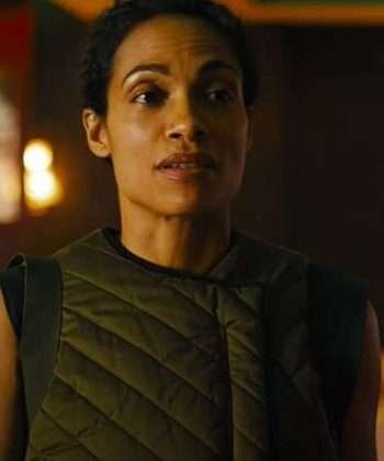 Alma Ortego DMZ Season 01 Green Vest