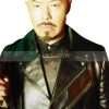 DMZ Wilson Lin Black Leather Jacket