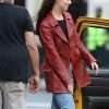 Madame Web Dakota Leather Jacket