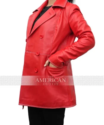 Dakota Johnson Madame Web Leather Jacket