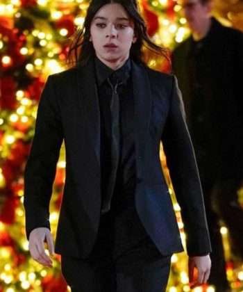 Hailee Steinfeld Hawkeye (2021) Black Blazer