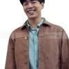 Korea - Joint Economic Area Hyun-Woo Lee Brown Jacket
