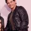 Disenchanted James Marsden Brown Leather Jacket