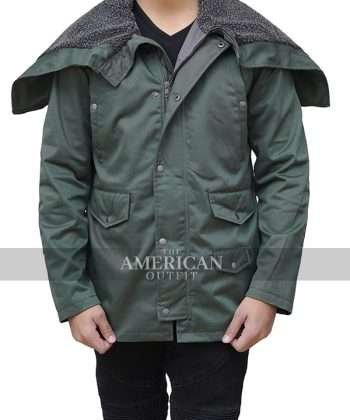 Movie The Noel Diary Justin Hartley Green Jacket