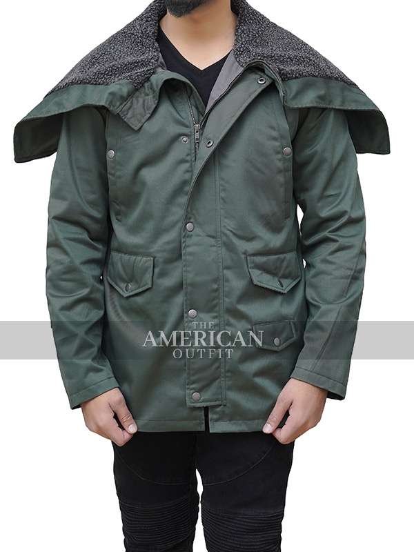Movie The Noel Diary Justin Hartley Green Jacket