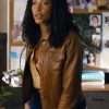 Big Sky Kylie Bunbury Brown Jacket