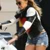 Red Heart Kylie Minogue Leather Jacket