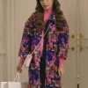 Emily In Paris Emily Cooper Floral Coat