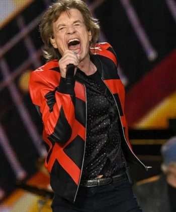 Rolling Stones Liverpool Leather Jacket