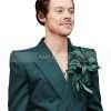 Harry Styles My Policeman (2022) Event Night Green Suit