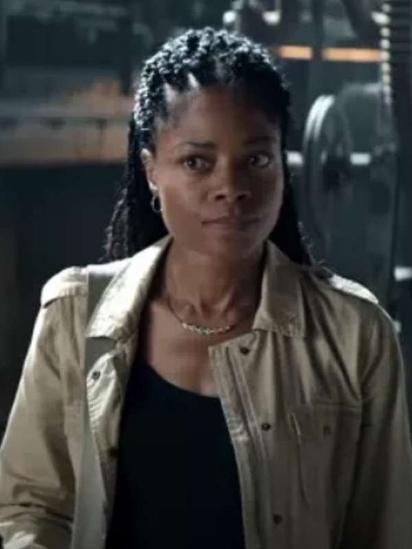 TV Series The Man Who Fell to Earth Justin Falls Beige Cotton Jacket