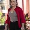 Cobra Kai Peyton List Red Jacket