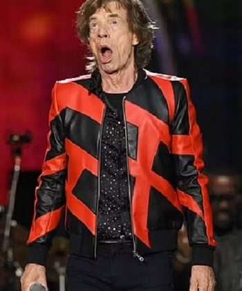 Liverpool Mick Jagger Red and Black Jacket