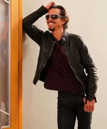 DMZ Rosario Dawson Black Wool Jacket