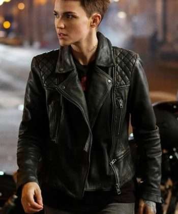 Batwoman Ruby Rose Black Leather Jacket