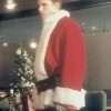 Actor Ben Affleck Santa Claus Red Jacket