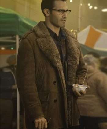 Clark Kent TV Series Superman and Lois Brown Leather Coat