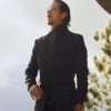 Benjamin Bratt DMZ Black Wool Coat