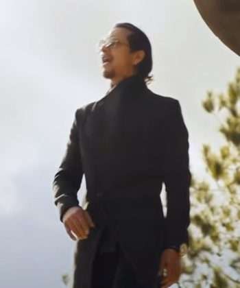 Benjamin Bratt DMZ Black Wool Coat