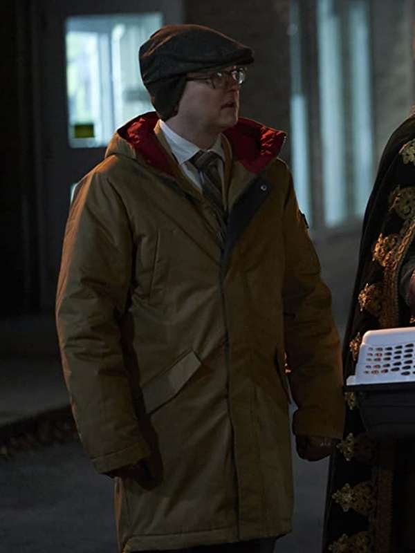 Colin Robinson TV Series What We Do in the Shadows Brown Hooded Jacket