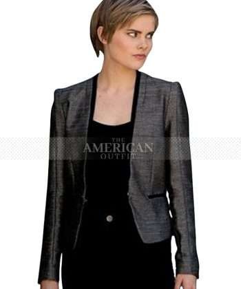 Elizabeth Cullen TV Series The Bureau of Magical Things Gray Blazer