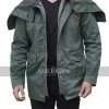 Jacob Turner Green Hooded Jacket