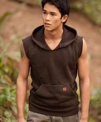 Booboo Stewart The Twilight Saga Movie Brown Vest
