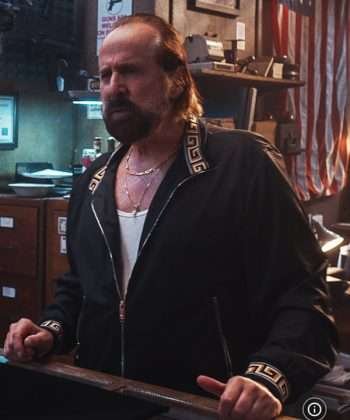 Day Shift Peter Stormare Black Jacket