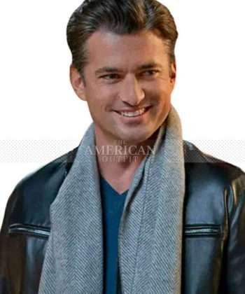 Gavin Chase A Nashville Christmas Carol Wes Brown Black Leather Jacket