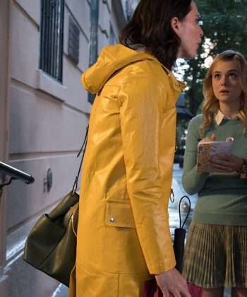 Rebecca Hall A Rainy Day in New York (2019) Yellow Coat