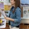 A Simple Favor Stephanie Smothers Blue Jacket