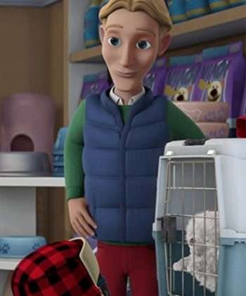 Mr. Tyabji All I Want for Christmas Is You Karim Saleh Puffer Vest