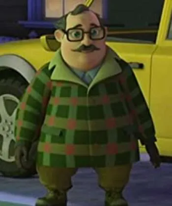 Dee Bradley Baker All I Want for Christmas Is You (2017) Plaid Shearling Wool Jacket