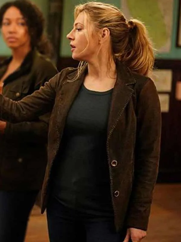Jenny Hoyt TV Series Big Sky Leather Coat