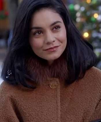 The Knight Before Christmas Movie Brooke Brown Wool Coat
