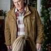 Everett My Southern Family Christmas (2022) Brown Cotton Jacket