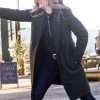 TV Series The InBetween Cassie Bishop Green Wool Trench Coat
