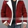 Christmas Movie Spirited Ryan Reynolds Leather Jacket
