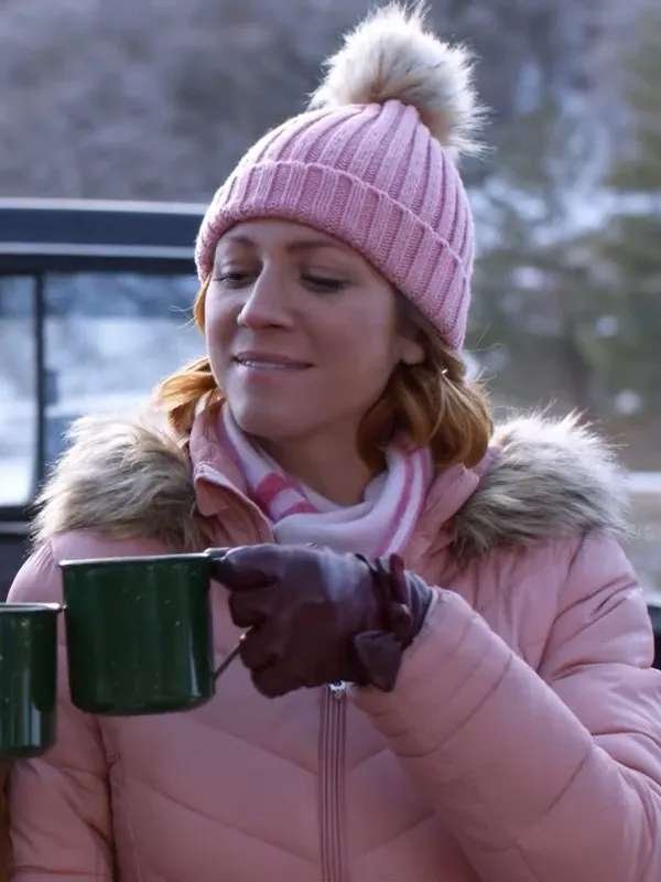 Jesse Christmas with the Campbells Movie Pink Jacket
