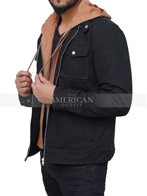 Civil War Bucky Barnes Hooded Cotton Jacket