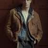Sex Education Connor Swindells Brown Jacket