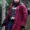 Cooper Andrews The Walking Dead Red Quilted Jacket