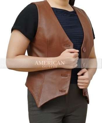 The Dukes of Hazzard Catherine Bach Brown Vest